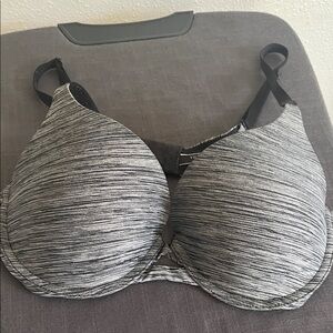 Victoria’s Secret Gray Striped Bra